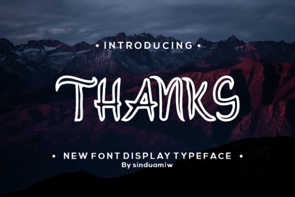 Boraxs Line Font - Preview 2