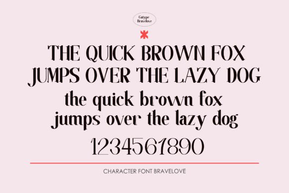 Brave Love Font - Preview 4