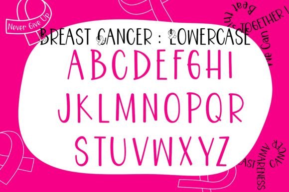 Breast Cancer Awareness Font - Preview 3