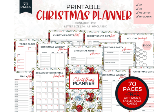 Christmas Planner Printable