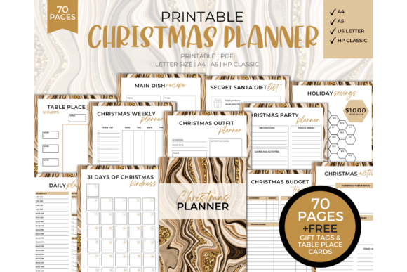 Christmas Planner Printable