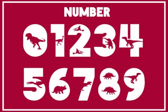 Dinosaur Font - Preview 2