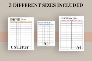 Editable Inventory Tracker Graphic by SnapyBiz · Creative Fabrica