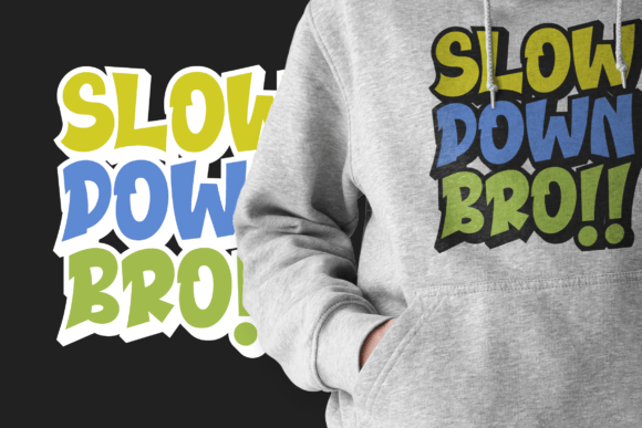 Funky Dream Font PNG with transparent background - Preview 4