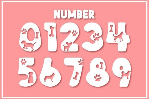Groovy Dog Font PNG with transparent background - Preview 2