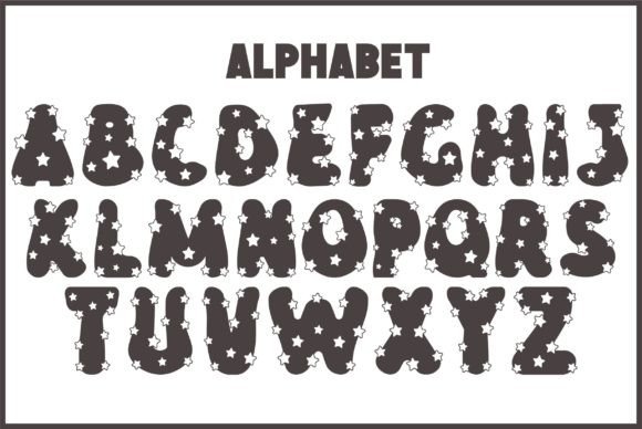 Groovy Stars Font - Preview 1