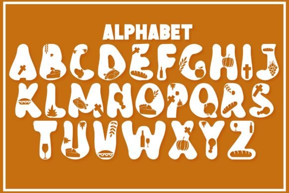 Groovy Thanksgiving Font - Preview 1