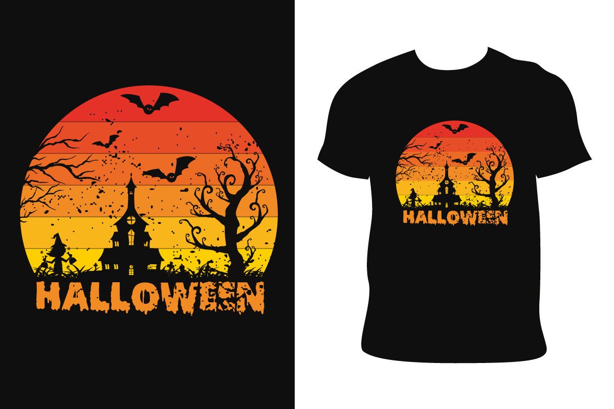 Halloween T-shirt Design Graphic by NeonPixert · Creative Fabrica