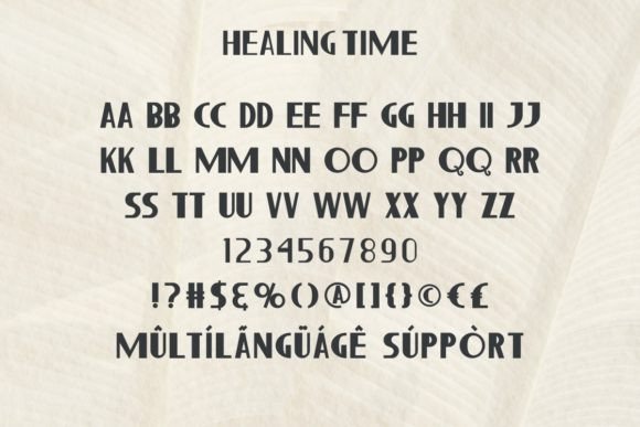 Healing Time Font - Preview 6
