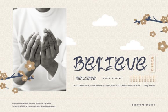 Kattana Font PNG with transparent background - Preview 5