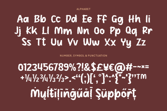 Lifelong Effort Font PNG with transparent background - Preview 5