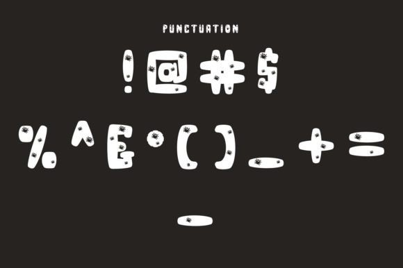 Little Spider Font PNG with transparent background - Preview 5