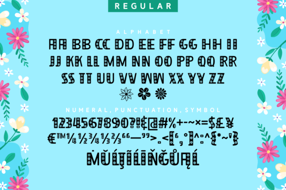 Made Florn Font PNG with transparent background - Preview 4