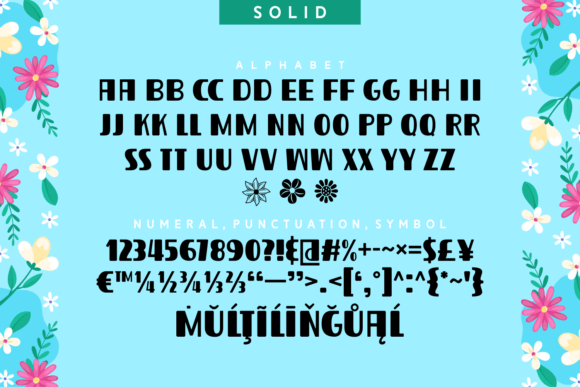 Made Florn Font PNG with transparent background - Preview 5