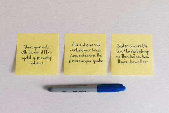 Marsden Noted Font PNG with transparent background - Preview 5