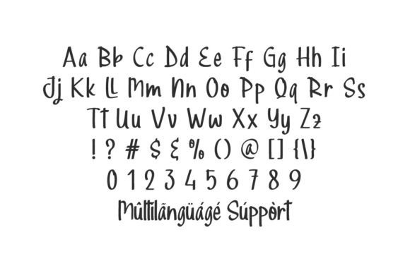 Nigella Jade Font PNG with transparent background - Preview 2