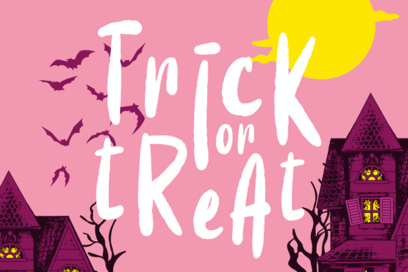 Night of Samhain Font PNG with transparent background - Preview 3