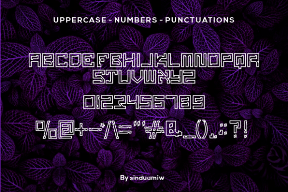 Prospex Line Font PNG with transparent background - Preview 1