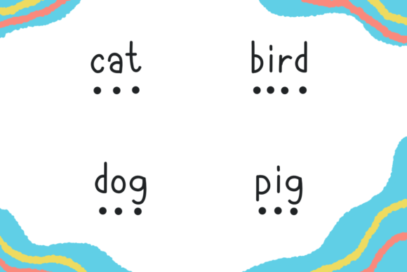 Read Dot Font PNG with transparent background - Preview 2
