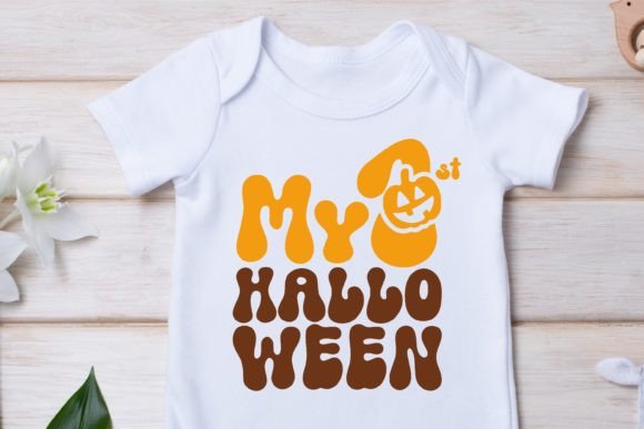 Retro Spooky Font PNG with transparent background - Preview 1