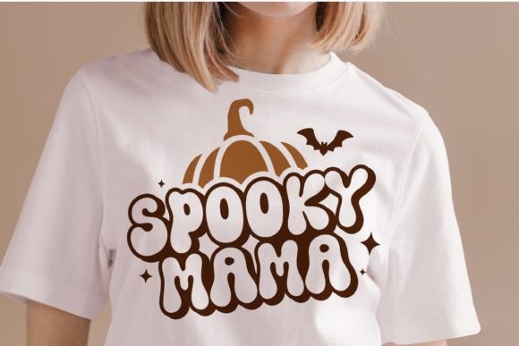 Retro Spooky Font PNG with transparent background - Preview 3