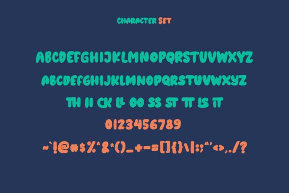 Slurpy Font font preview - 6