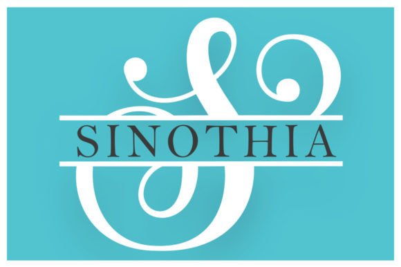 Alistina Monogram Font - Preview 1