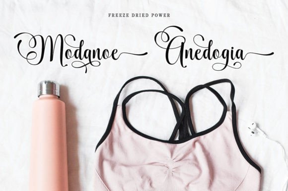 Anenlian Font - Preview 4