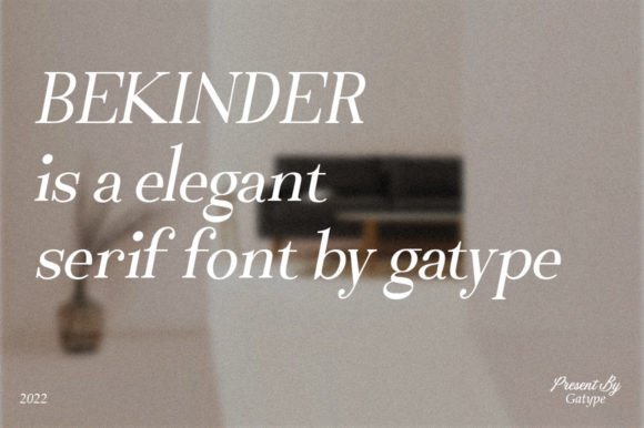 Bekinder Font - Preview 4