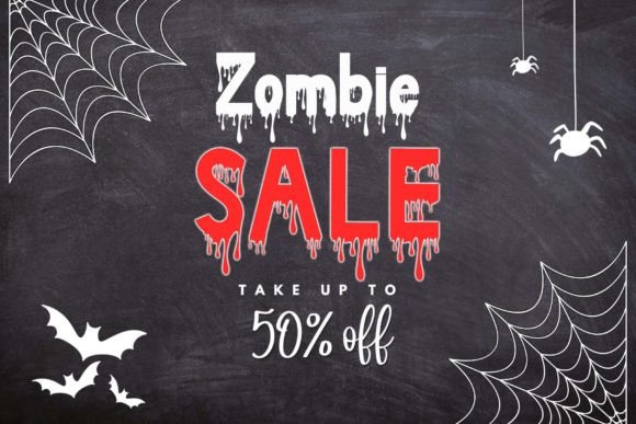 Bloody Terror Font PNG with transparent background - Preview 2