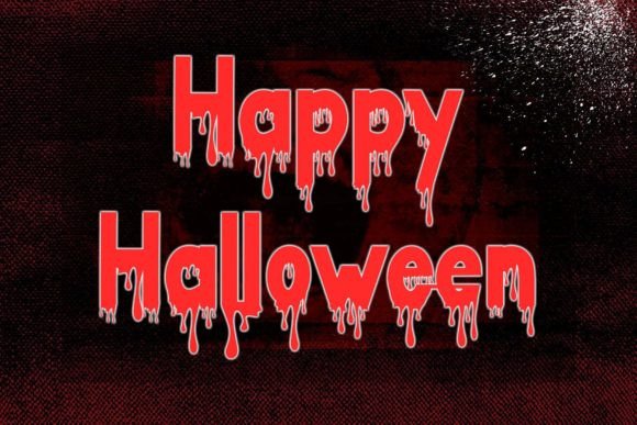 Bloody Terror Font PNG with transparent background - Preview 3
