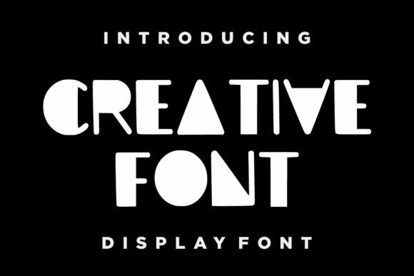 Creative Font by Infinity art Studio · Creative Fabrica font preview
