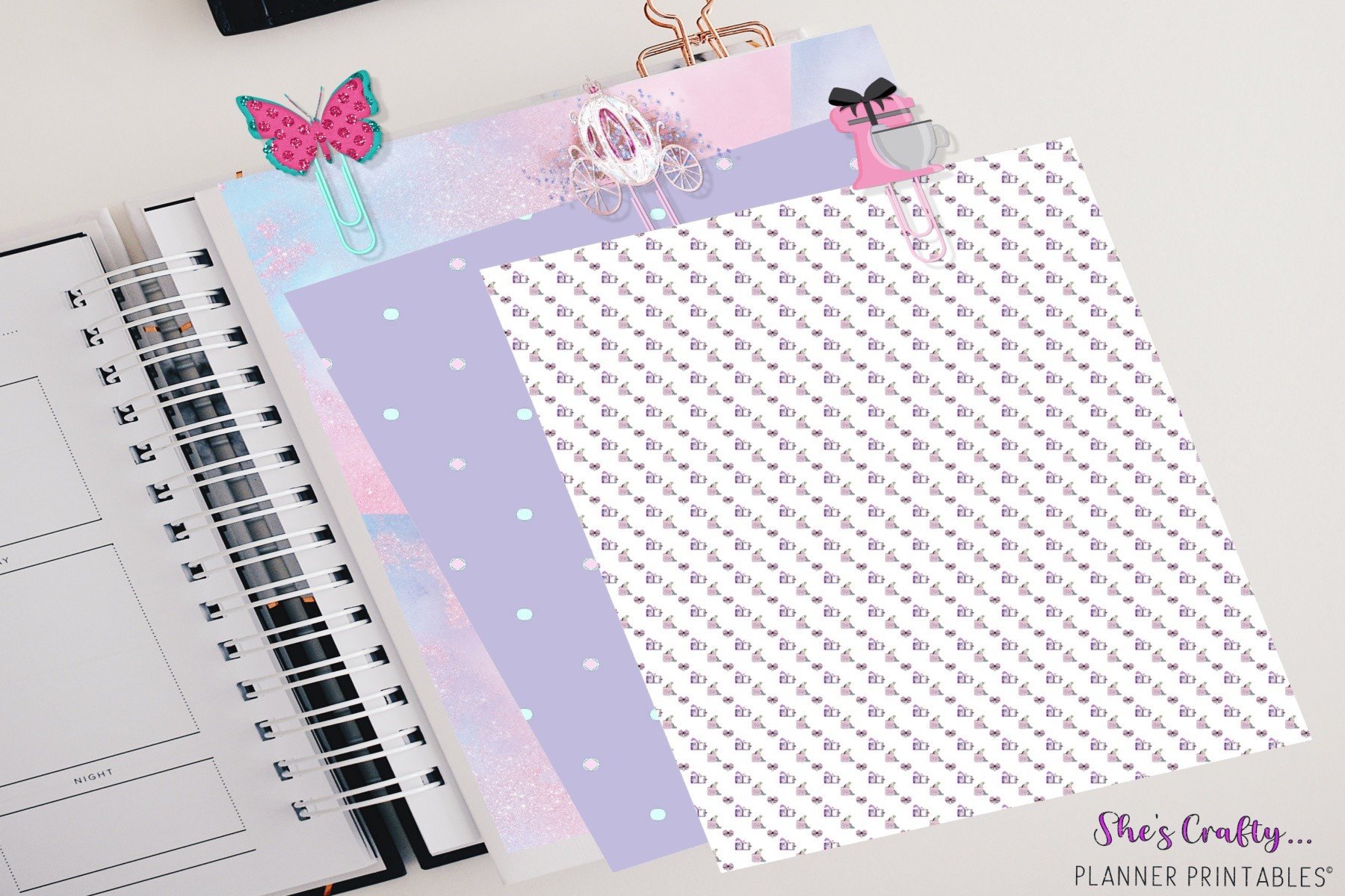 Digital Planner Decorative Clips