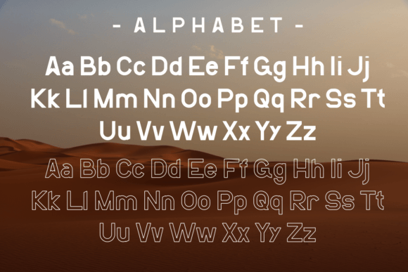 Gadder Font - Preview 1