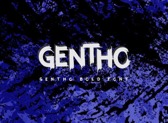 Gentho Font - Preview 1