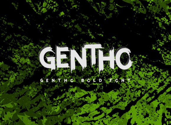 Gentho Font - Preview 2