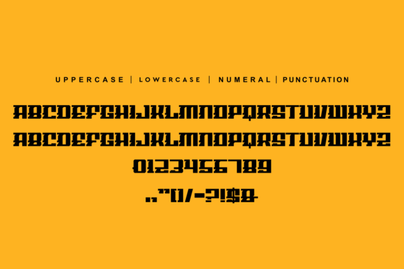 Gokerog Font - Preview 3