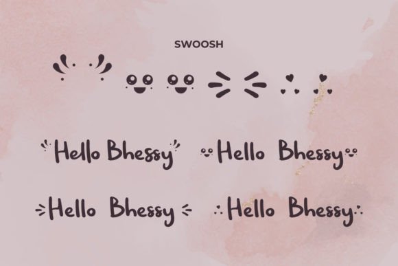 Hello Bhessy Font - Preview 6