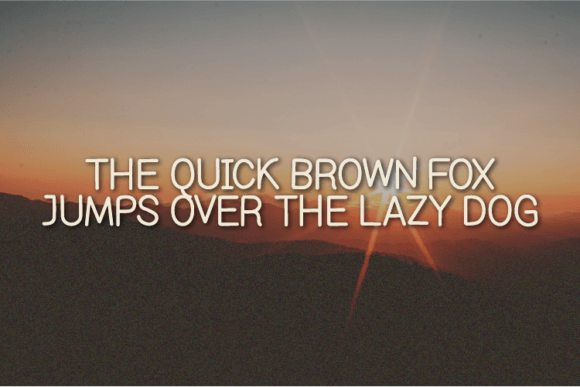 Innovative Font - Preview 3