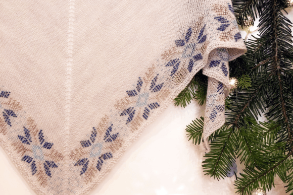 Let It Snow Shawl