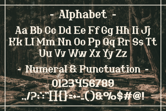 Malorum Font PNG with transparent background - Preview 1