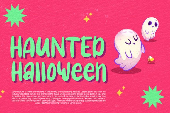 Magic Candy Font PNG with transparent background - Preview 4