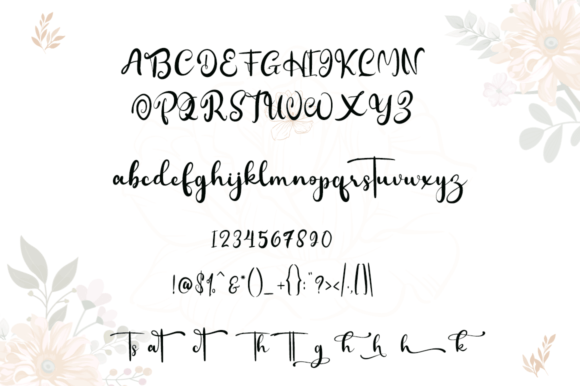 Merinata Font font preview - 6