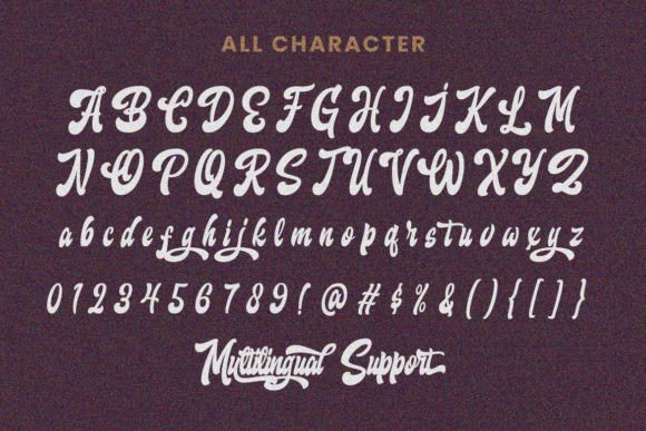 Monsterlight Font PNG with transparent background - Preview 1
