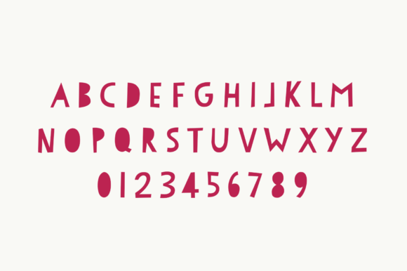 Papercute Font PNG with transparent background - Preview 1