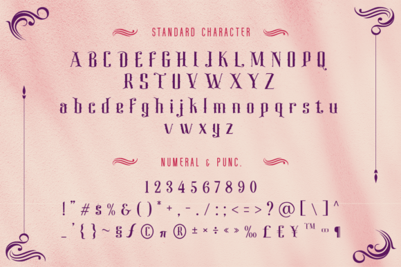 Reylith Font PNG with transparent background - Preview 1