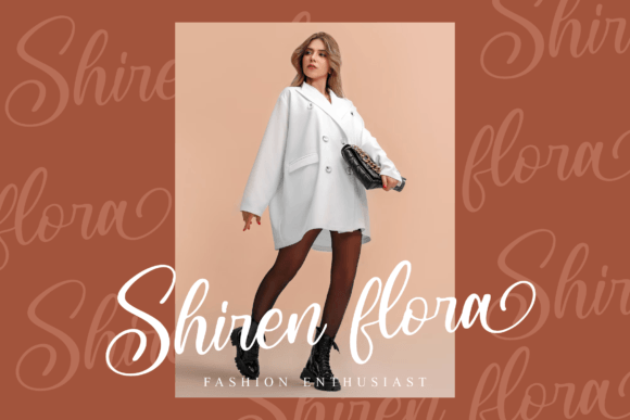 Rosthina Font PNG with transparent background - Preview 2