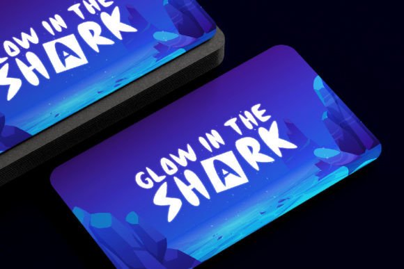Roughshark Font PNG with transparent background - Preview 1