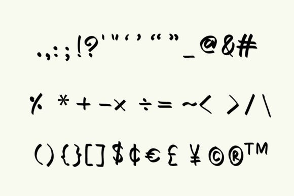 Samy Font PNG with transparent background - Preview 4