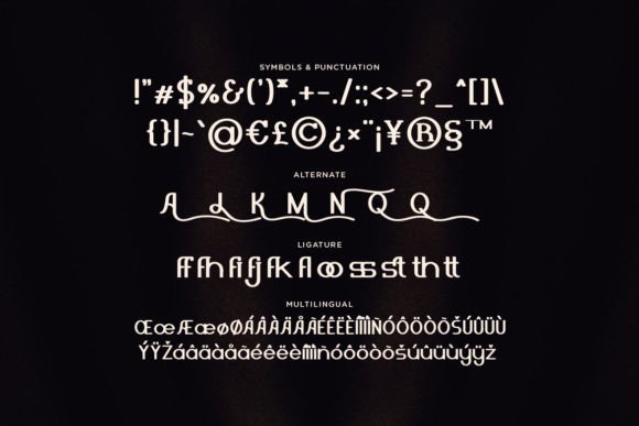 Alssential Font - Preview 2